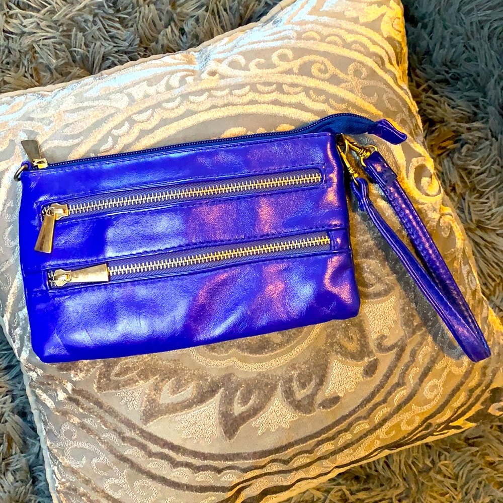 Royal Blue Wristlet